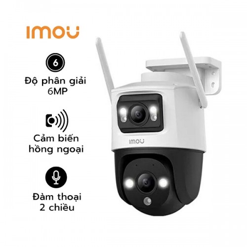 Camera IP ngoài trời 2 ống kính IMOU IPC-S7XP-6M0WED 6MP