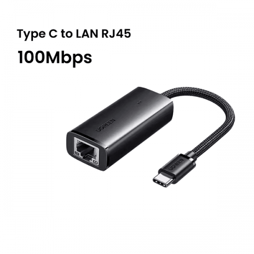 Cáp chuyển USB Type-C to Lan Ugreen 15633 CM650