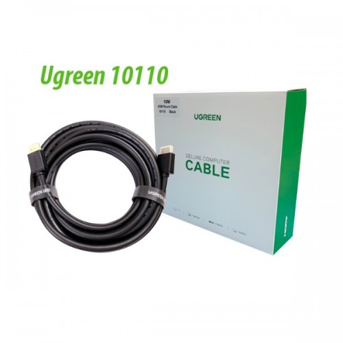 Cáp HDMI 1.4 dài 10M hỗ trợ 4K@30Hz 3D/HDR/ARC Ugreen 10110 cao cấp