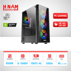 Cấu hình Gaming i5 10400F GT 1050Ti SSD 240G RAM 8G