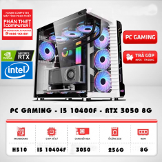 Cấu hình Gaming RTX 3050 Core i5 10400F