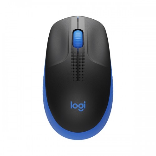 Chuột không dây Logitech M190 xanh (USB)
