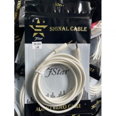 Dây 2 đầu 3.5 ly dây trắng jstar 1.8m