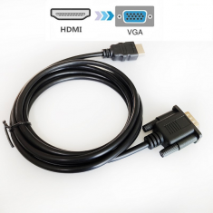 Dây chuyển HDMI sang VGA dài 1m8