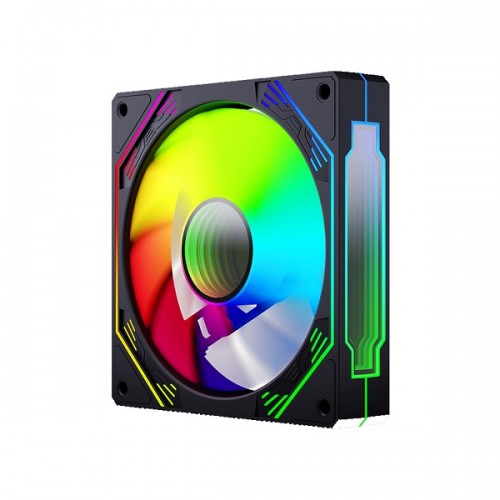Fan Case Leopard S1 Auto RGB - Black (Cắm nguồn trực tiếp)
