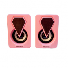 Loa Vi Tính LeerFei 2.0 YST E-1046 - Màu Hồng