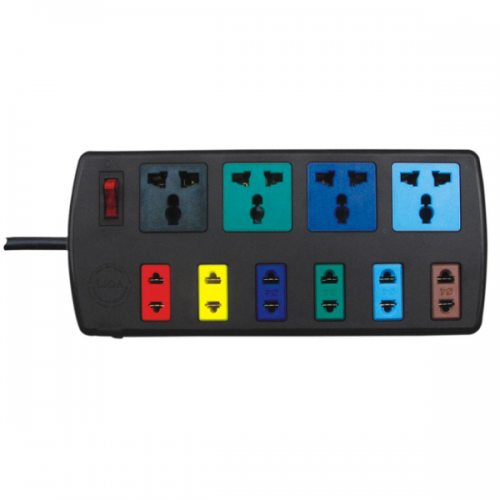 Ổ cắm điện LiOA dây dài 3m - 10 lổ cắm