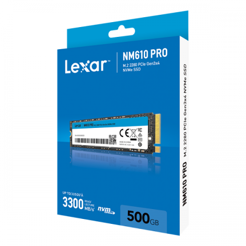 Ổ cứng SSD Lexar NM610 Pro 500GB | PCIe Gen3 x4 NVMe