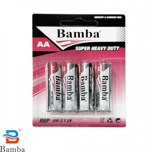 Pin Bamba 2A (1 vĩ 4 viên)