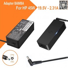 Sạc Laptop HP 19.5V – 2.31A (đầu kim nhỏ) Bamba