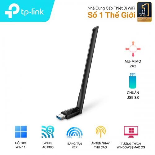 USB WiFi TP-Link Archer T3U Plus - Băng tần kép tốc độ cao