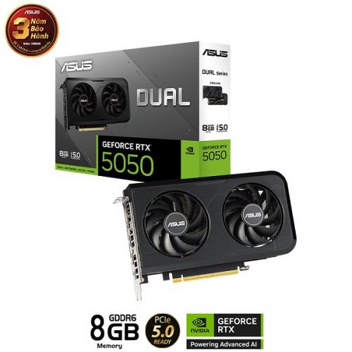 VGA ASUS DUAL RTX 5050-8G 2 FAN